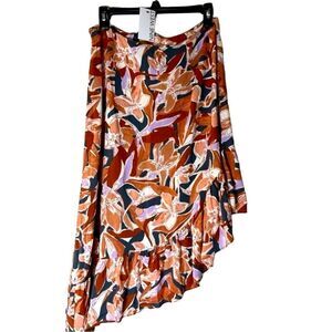 Nine West Women's Asymmetrical Midi Skirt